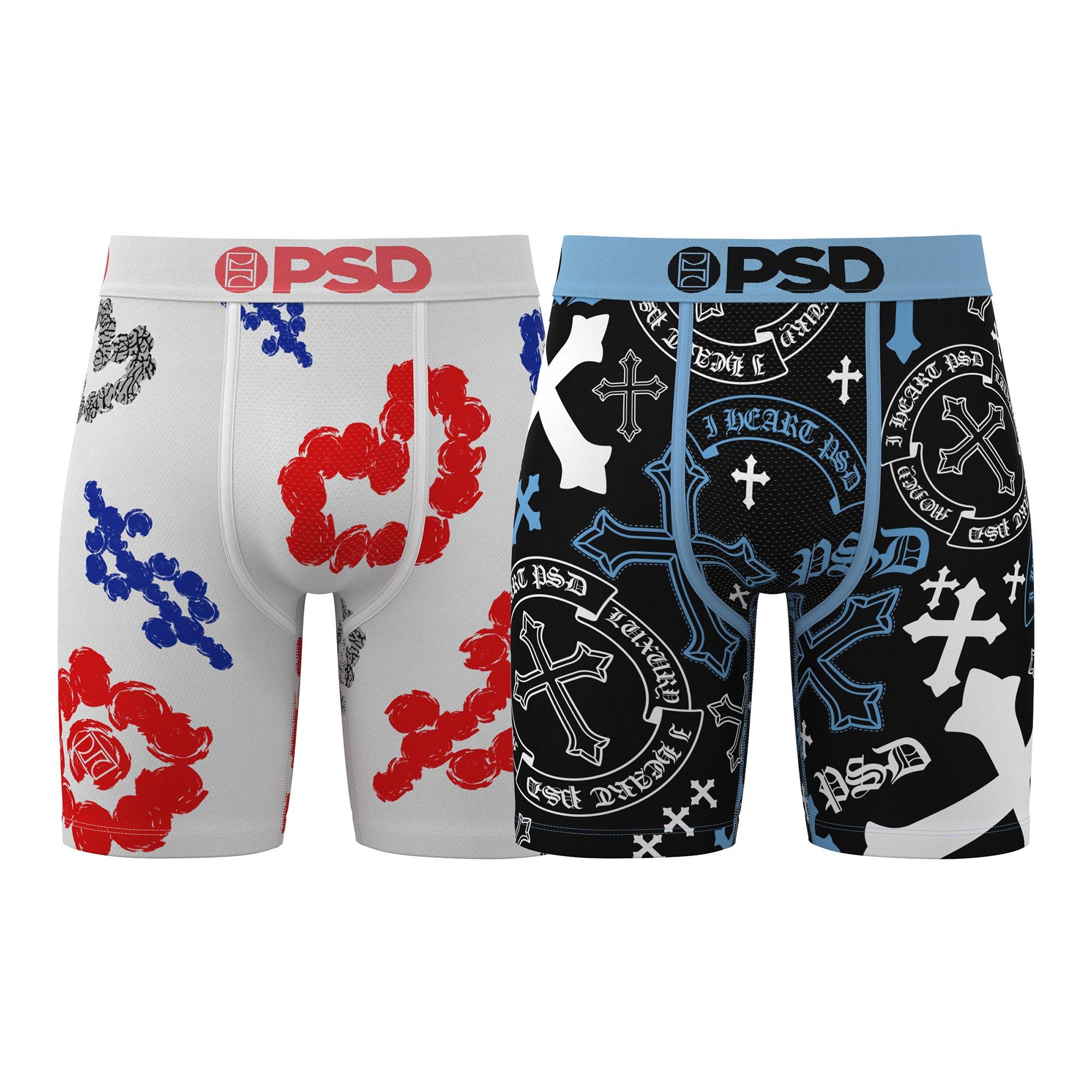 PSD Men's Dual Relics Underwear (2 Pack) - MULTI-COLOR